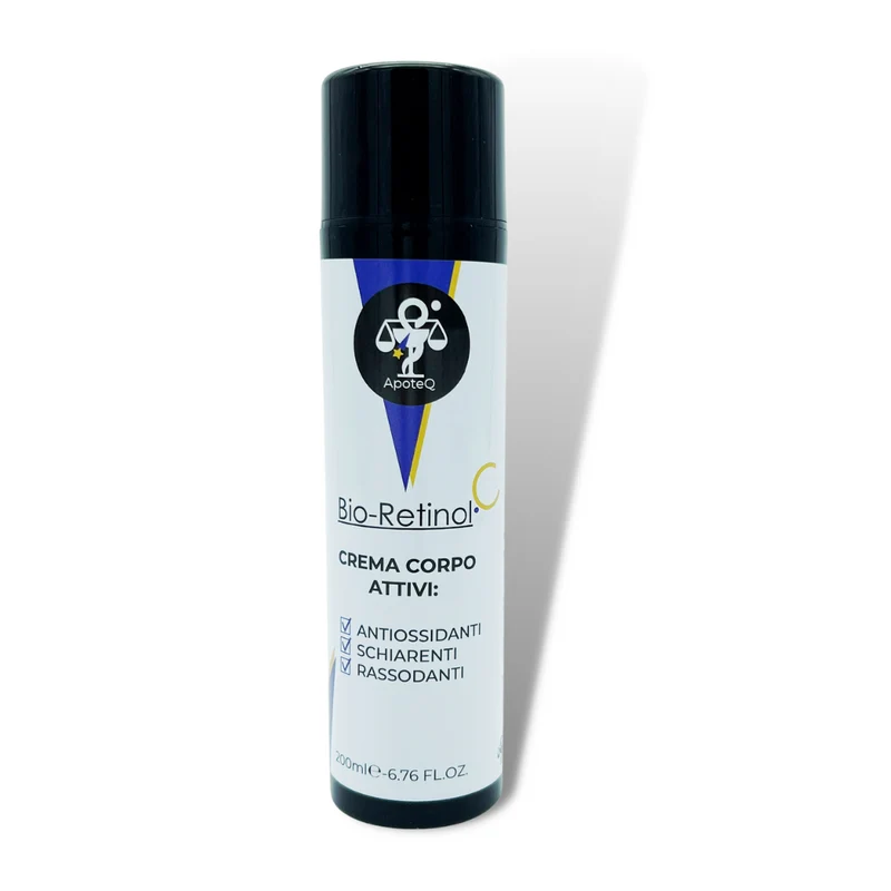 ApoteQ -BioRetinol C-Crema Corpo al BioRetinolo e Vitamina C-200ml