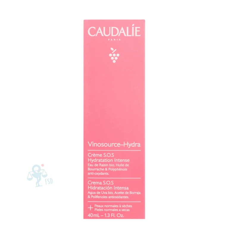 Caudalie VINOSOURCE HYDRA CR SOS 40ML