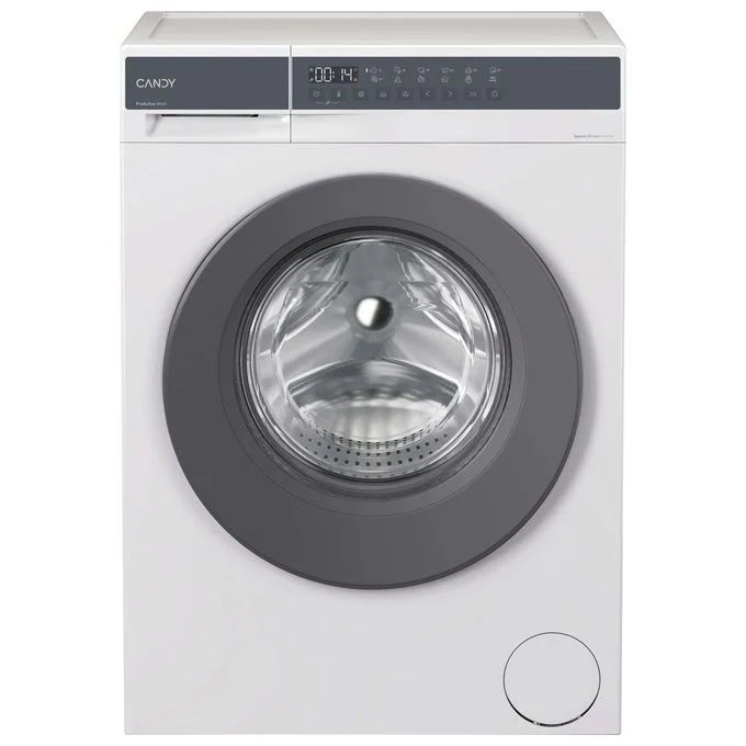 Candy 31021414 EY 29GG8-S Lavatrice Caricamento frontale 9 Kg 1200 rpm Classe A Tecnologia Inverter Indicatore tempo rimanente (59.5x60.1x85 cm) colore Bianco