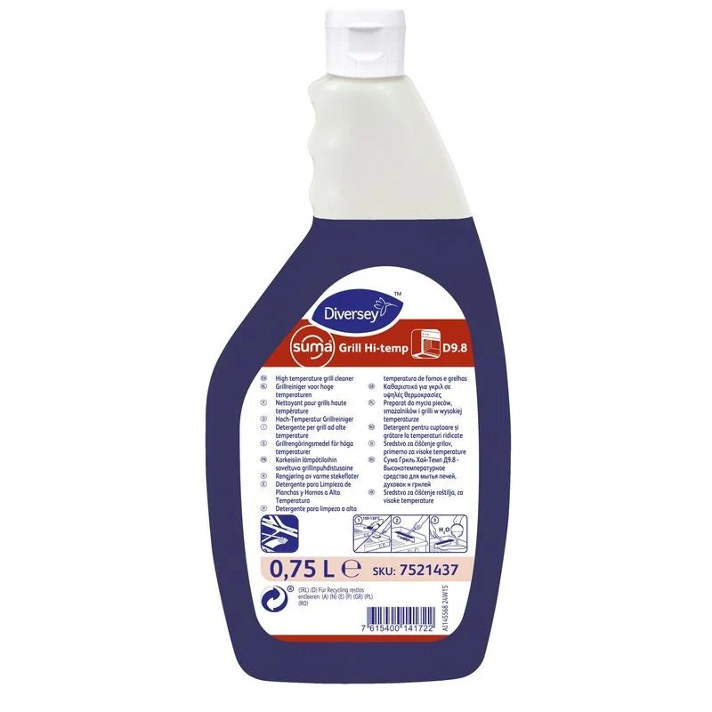 SUMA Grill Cleaner Hi-Temp D9.8