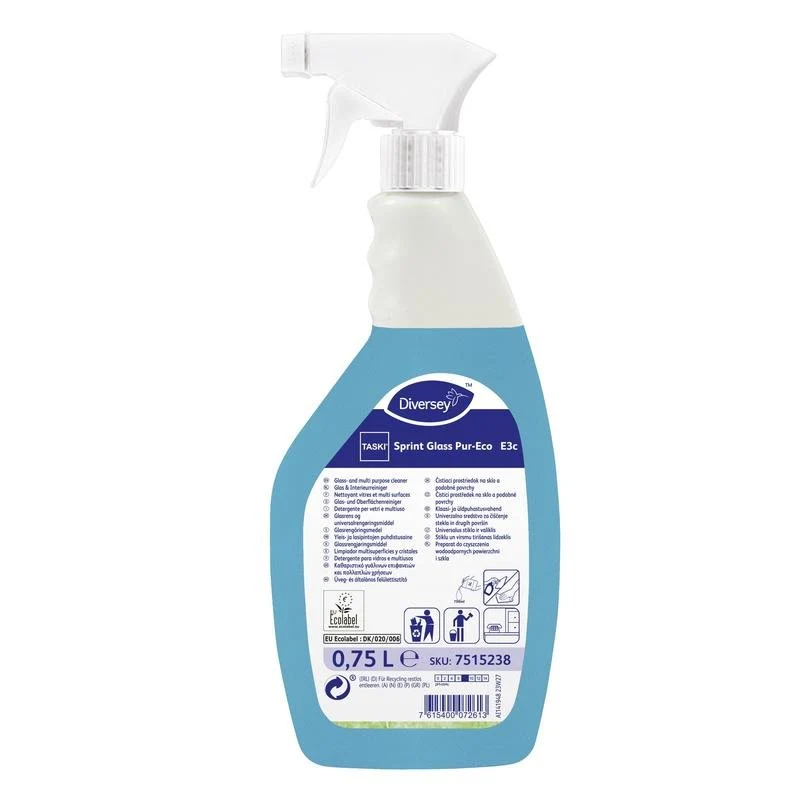 Taski sprint vetro pur-eco vetro e detergente per la superficie