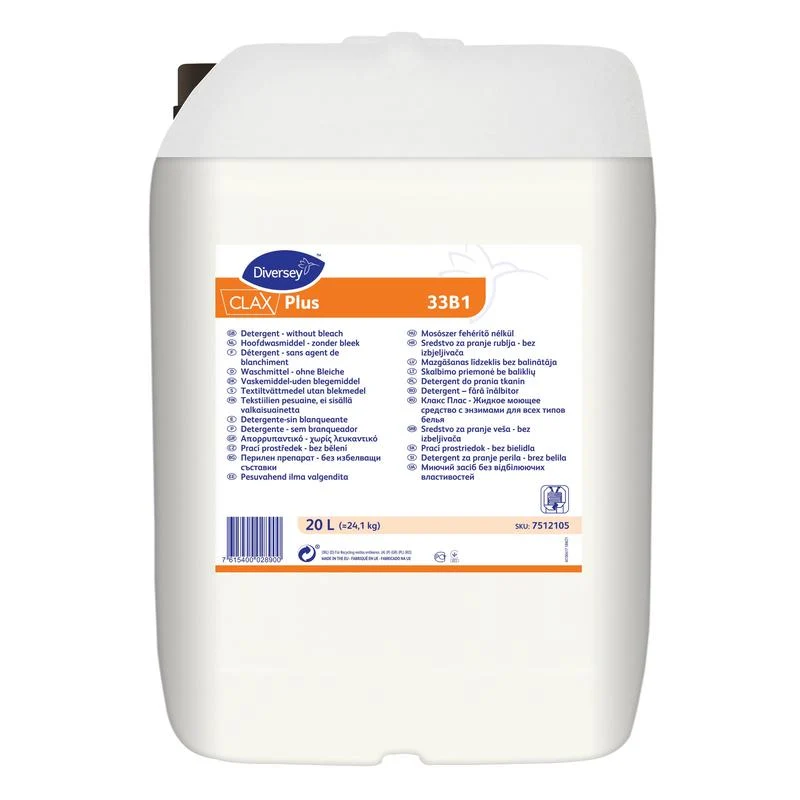 Clax Plus 33B1 Detersivo liquido senza agente sbiancante