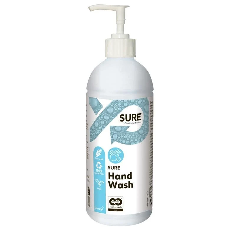 Sicuramente acqua a mano, sapone per le mani