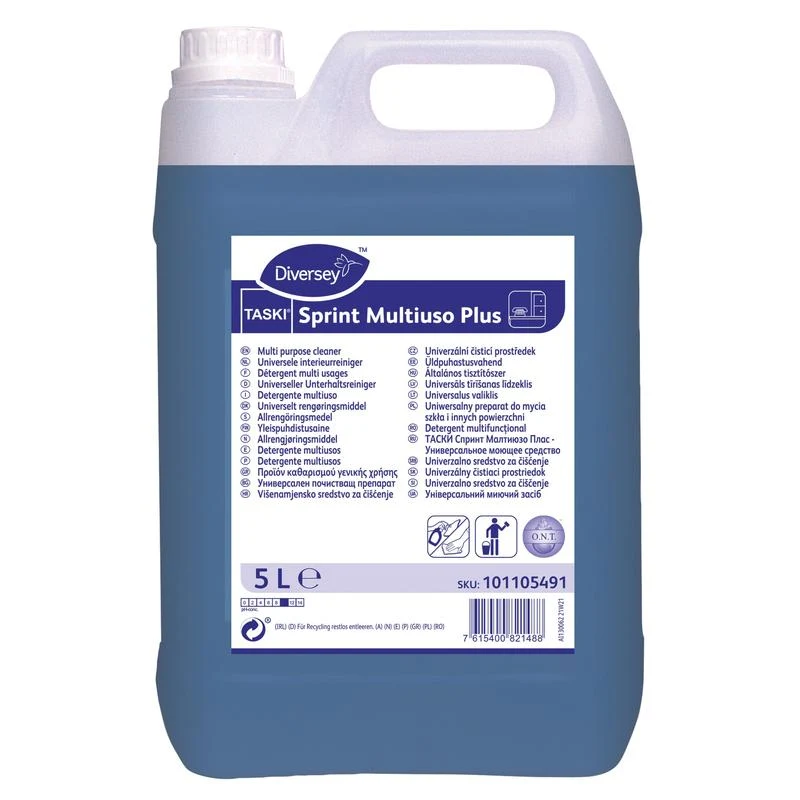 Taski sprint multiuso plus, detergente per manutenzione universale