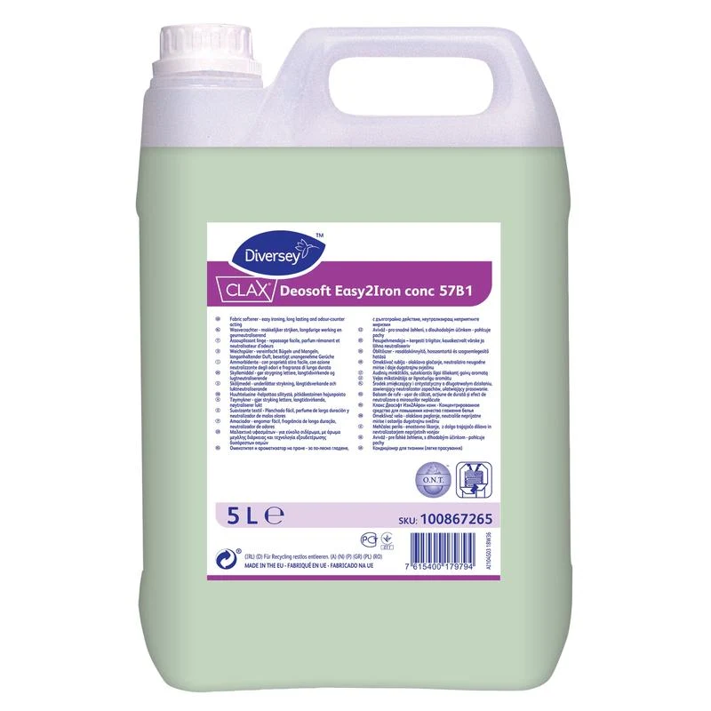 Clax Deosoft Easy2Iron Conc 57b1, ammorbidente in tessuto con proprietà divertenti
