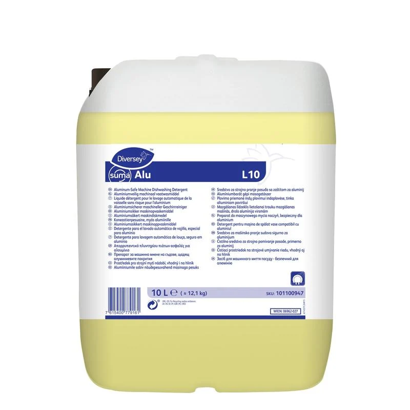 Diversey Suma Alu L10, Alluminio -SAFE Disponibile per la lavastoviglie per tutto il rastremazione dell'acqua