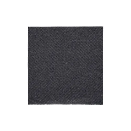 PAPSTAR Tovaglioli 1/4 piegati, 24x24 cm neri, "DAILY Collection" | Pellicola (20 pezzi)