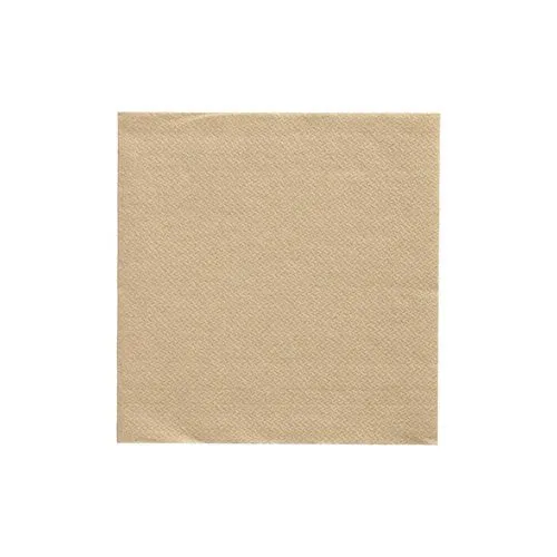 PAPSTAR Tovaglioli 1/4 piega, 24x24 cm sabbia, "DAILY Collection" | Pellicola (20 pezzi)