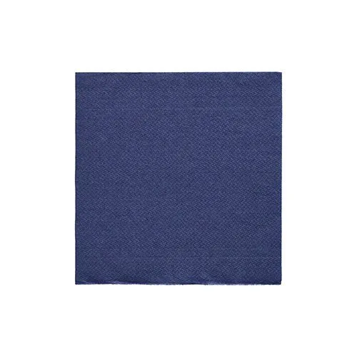 PAPSTAR Tovaglioli 1/4 piega, 24x24 cm blu scuro, "DAILY Collection" | Pellicola (20 pezzi)