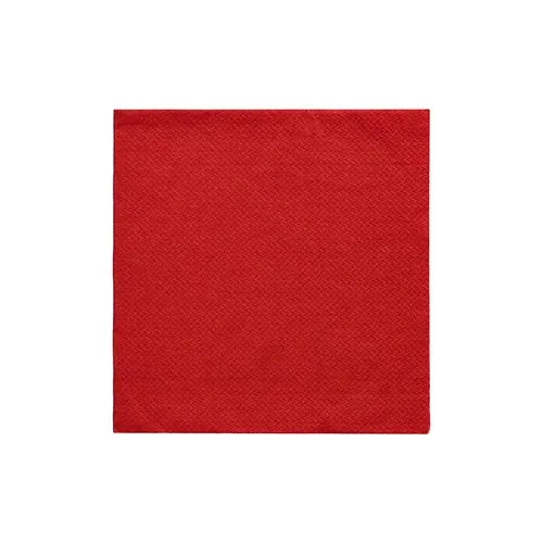 PAPSTAR Tovaglioli 1/4-piega, 24x24 cm bordeaux, "DAILY Collection" | Pellicola (20 pezzi)