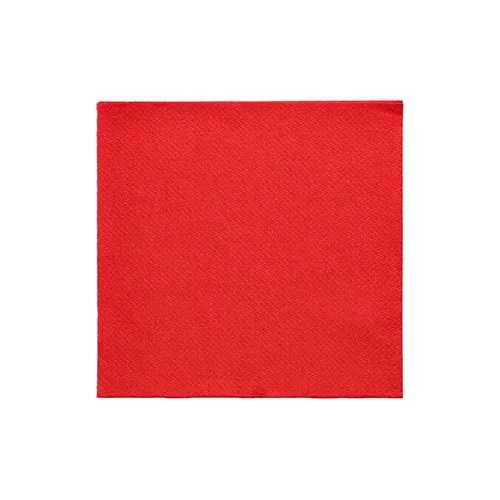 PAPSTAR Tovaglioli 1/4-piega, 24x24 cm rosso, "DAILY Collection" | Pellicola (20 pezzi)