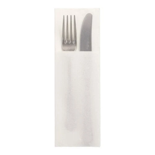 PAPSTAR 50 tovaglioli "collezione giornaliera" 48 cm x 30 cm con piega delle posate