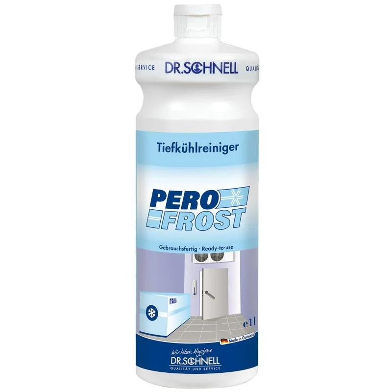 Dr. Schnell PERO FROST Detergente per congelatori per l'igiene della cucina | Bottiglia (1 l)