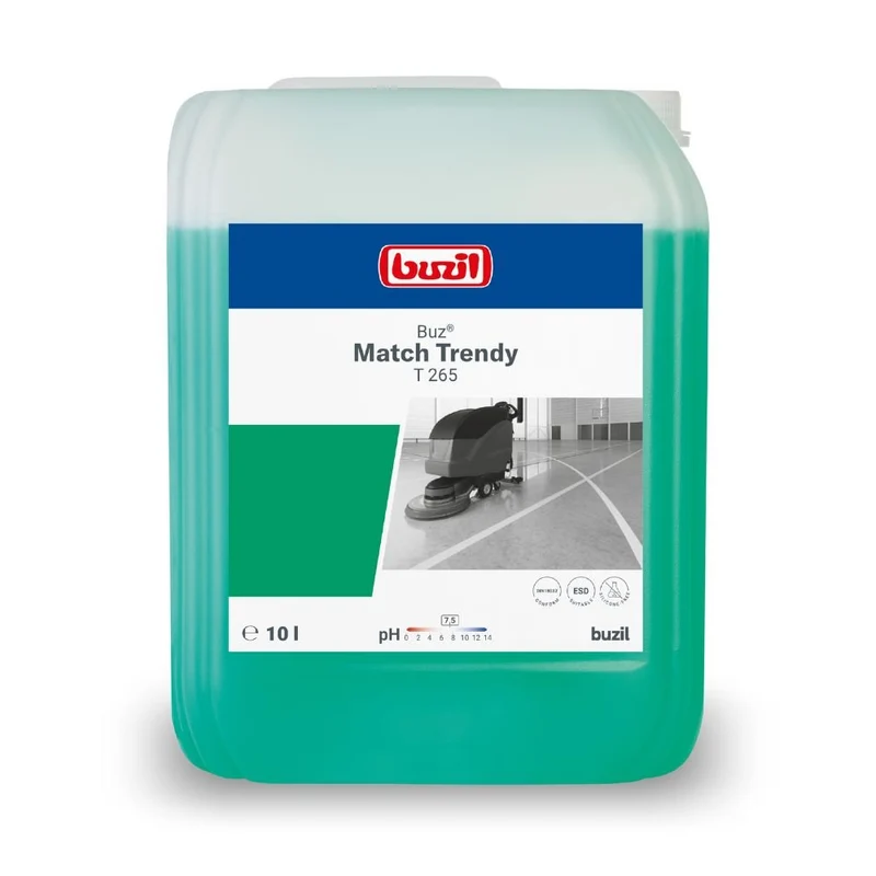 BUZIL BUZ® Match Trendy T 265 Cleaner della macchina neutra | Contenitore (10 L)