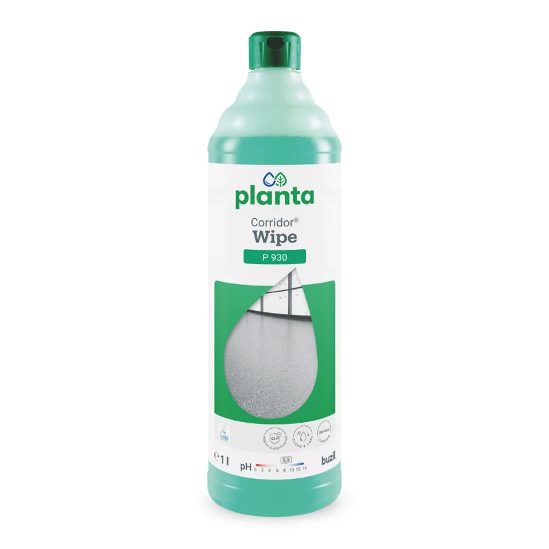 Buzil Corridor® Wipe P 930 Ecologico, cure di pulizia a base di polimero con bloccante degli odori