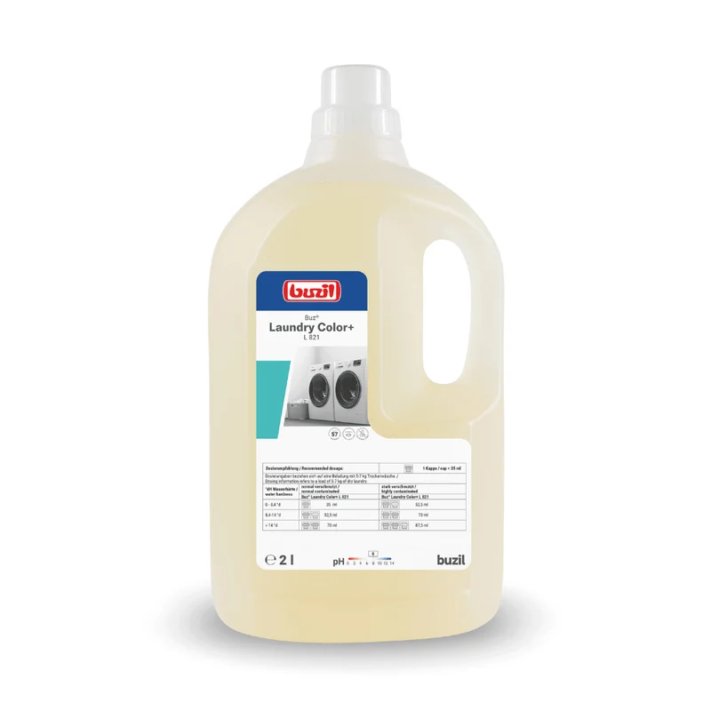 BUZIL BUZ® Colore della lavanderia+ L 821 Detersivo liquido per lavaggio colorato e fine