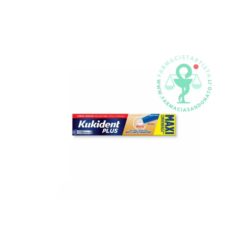 Kukident Plus Sigillo Crema Adesiva 57g