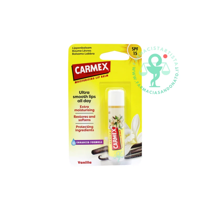 CARMEX LIP BALM VANIGLIA SPF15 STICK 4.25 grammi