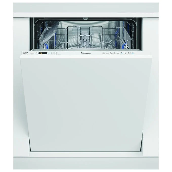 Indesit IN2IFC14BN6 Lavastoviglie da incasso 14 coperti Classe C 44 dB 9 programmi pannellabile (82x60x55 cm) colore Bianco