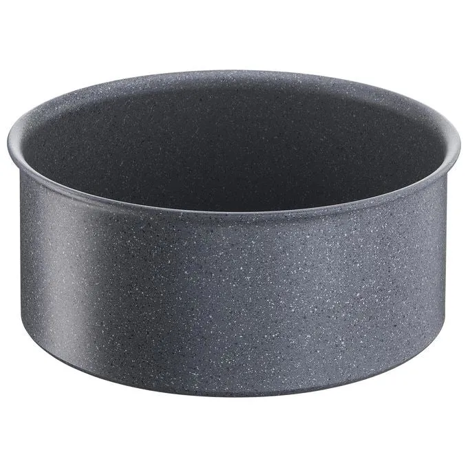 Lagostina 2100127315 Ingenio Mineralis Casseruola Fonda in Alluminio 100% Riciclato con Rivestimento Antiaderente Mineralia+ e Indicatore Thermosignal colore Grigio