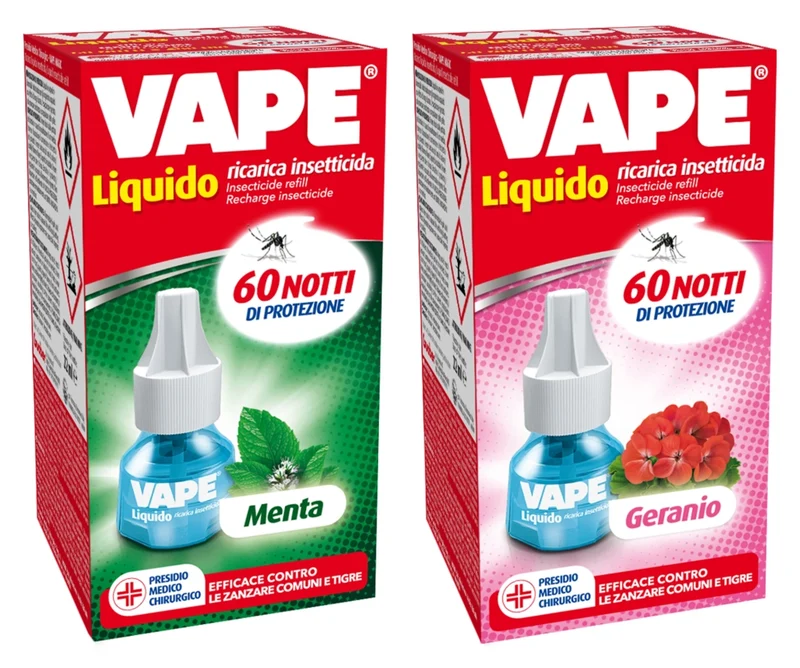 Antizanzare Vape Magic Ricar Liquida 60 Notti Prof 30 Pezzi