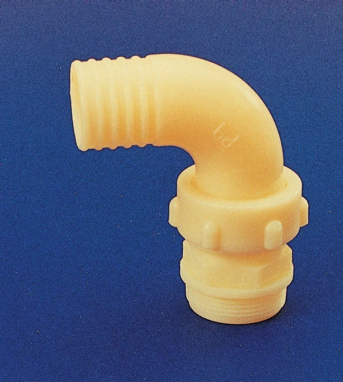 Raccordo Nylon Curvo 2046 Ø 25 mm x 1* Bucchi 10 Confezioni da 3 Pezzi