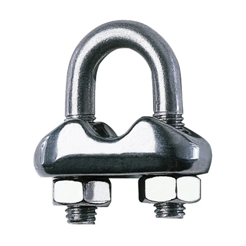 Morsetto Acciaio INOX per Fune Ø 4 mm 30 Pezzi