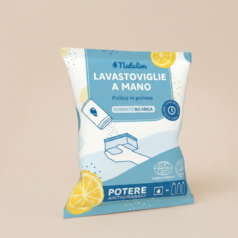 Detersivo ecologico per Piatti in Polvere