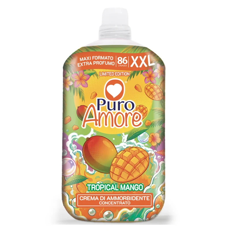 Crema di Ammorbidente Concentrato - Puro Amore - XXL - 86LAV - 1,8lt - Limited Edition