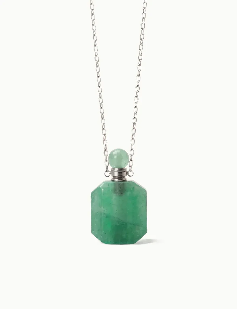 Collana per Aromaterapia in Fluorite