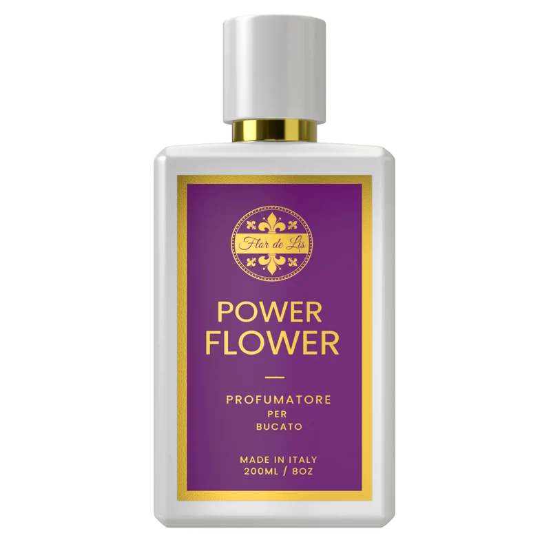 Power Flower, Profumatore Bucato Concentrato per Lavatrice 200ml.