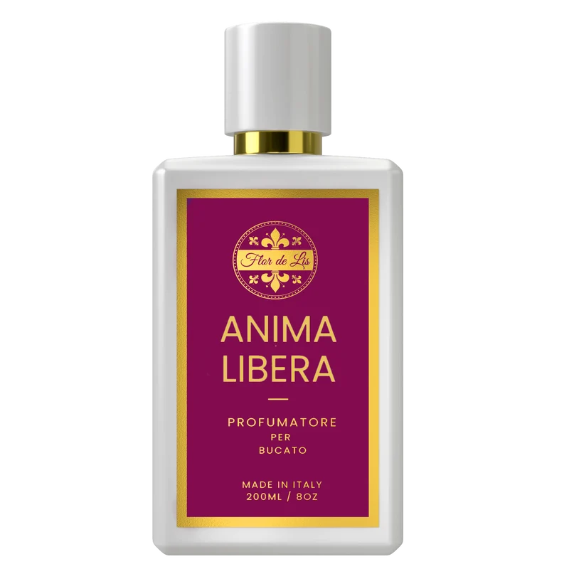 Anima Libera, Profumatore Bucato Concentrato per Lavatrice 200ml.