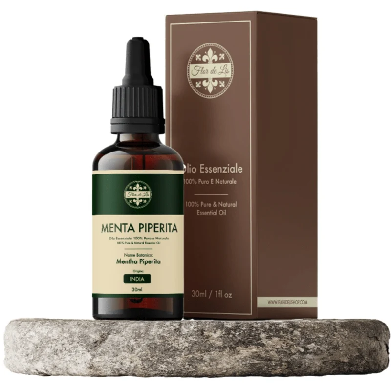 Olio Essenziale ,Menta Piperita ,100% Puro e Naturale, per Diffusori Ambiente, Aromaterapia