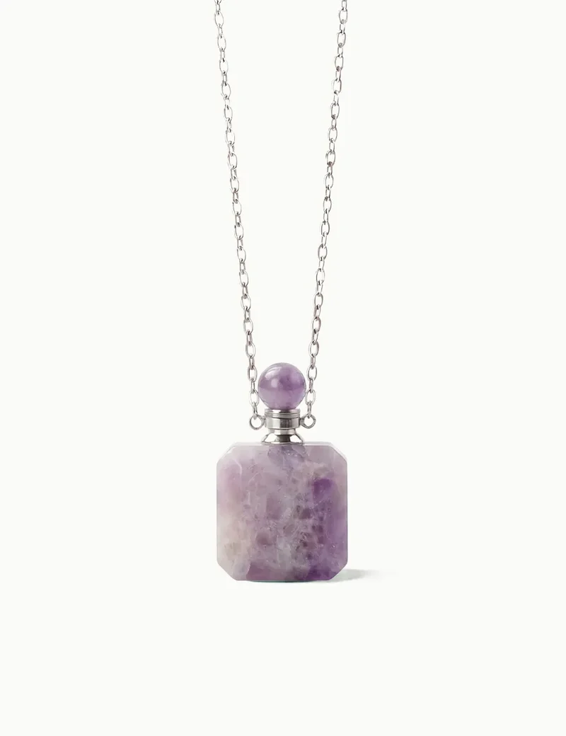 Collana per Aromaterapia in Ametista