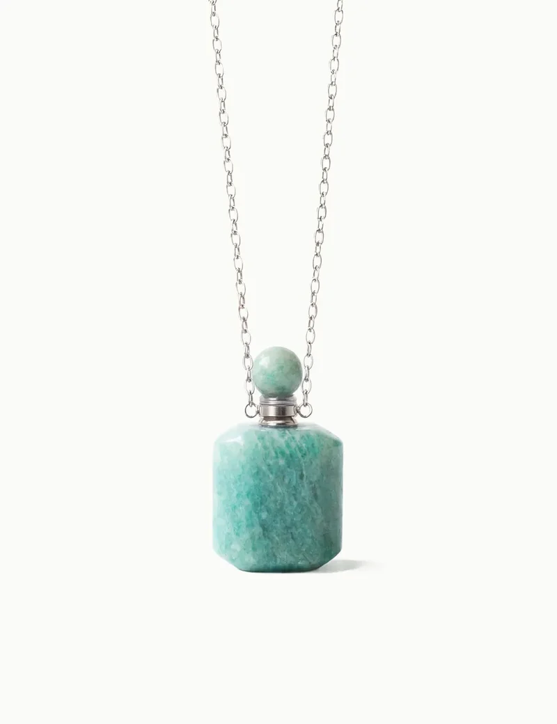 Collana per Aromaterapia in Amazzonite