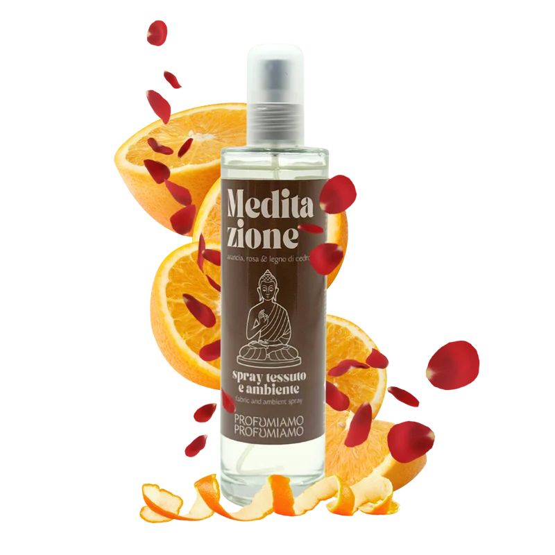 MEDITAZIONE - arancia, rosa e legno di cedro