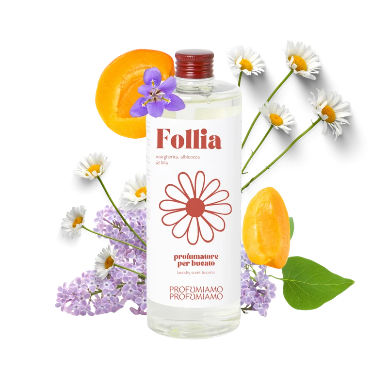 FOLLIA - margherita, albicocca e lilla