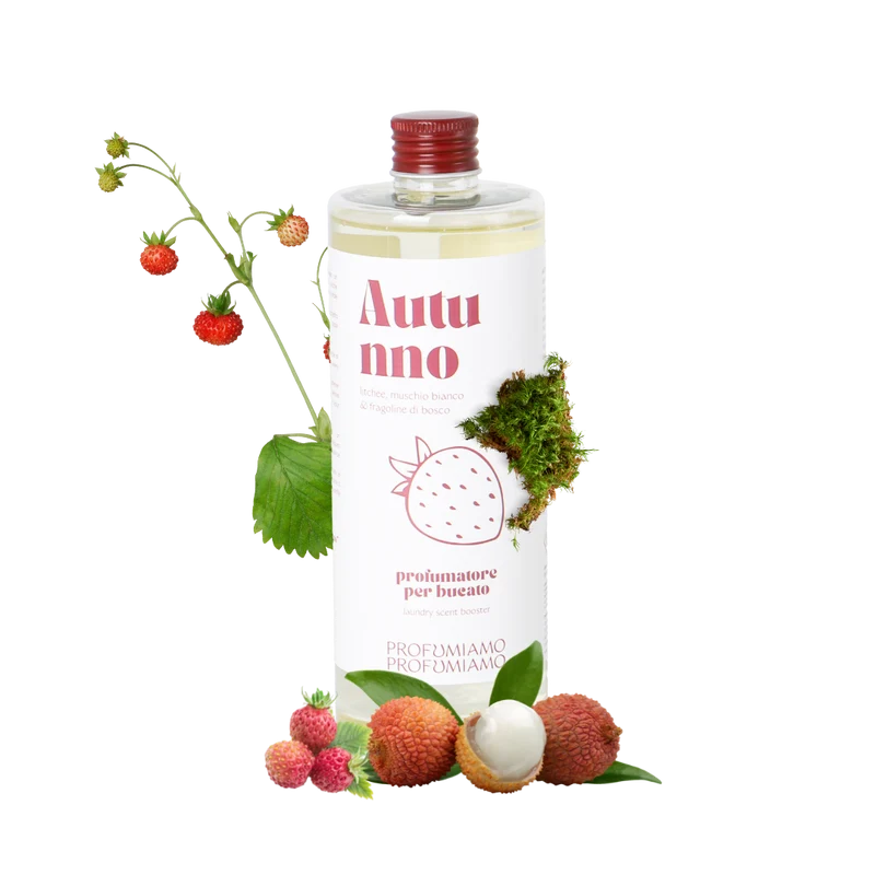 AUTUNNO - litchee, muschio bianco e fragoline di bosco