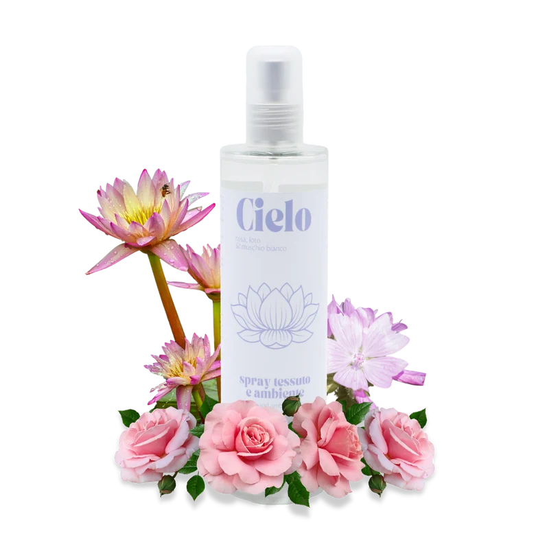 CIELO - rosa, loto e muschio bianco