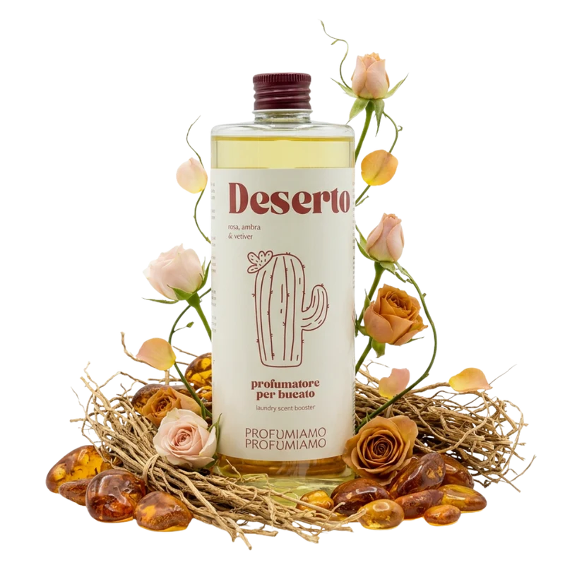 DESERTO - rosa, ambra e vetiver