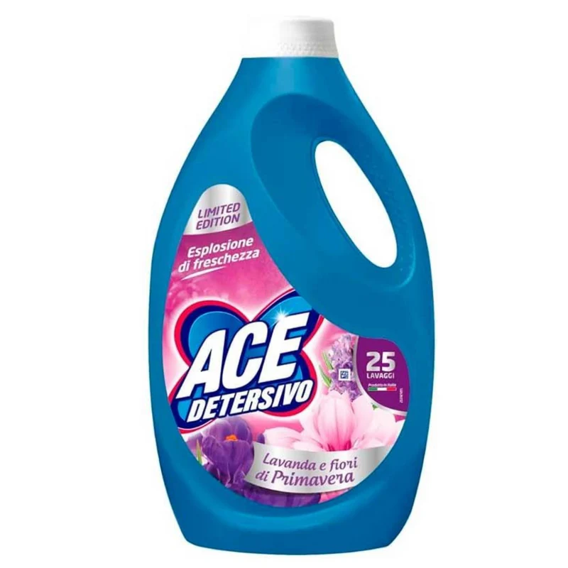 Detersivo Lavatrice - Ace - Edizione Limitata: Lavanda e Fiori di Primavera - 1,250LT - 25 LAV