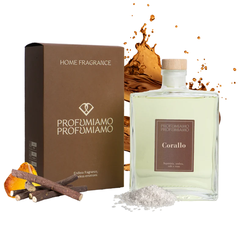CORALLO - ambra, sale, rum e liquirizia