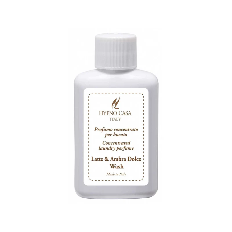 HYPNO CASA Profumo Bucato Lavatrice 100ml Latte e Ambra Dolce Wash