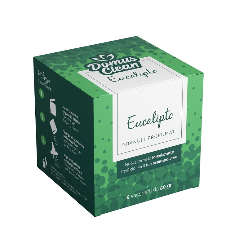 Granuli profumati per aspirapolvere - Fragranza Eucalipto