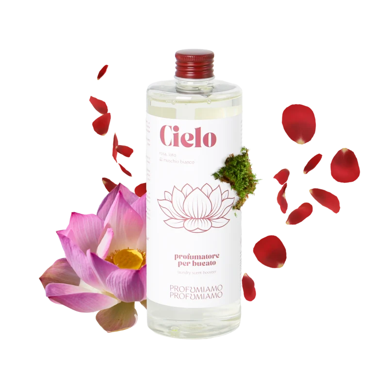 CIELO - rosa, loto e muschio bianco