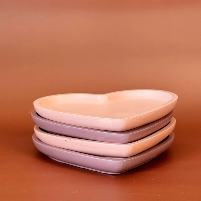 Amour Piattino Cuore - Glossy