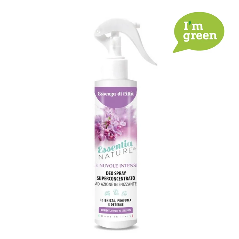 Spray Igienizzante Profumato Le Nuvole di Essentia INTENSE - Essenza di Lillà 250 ML