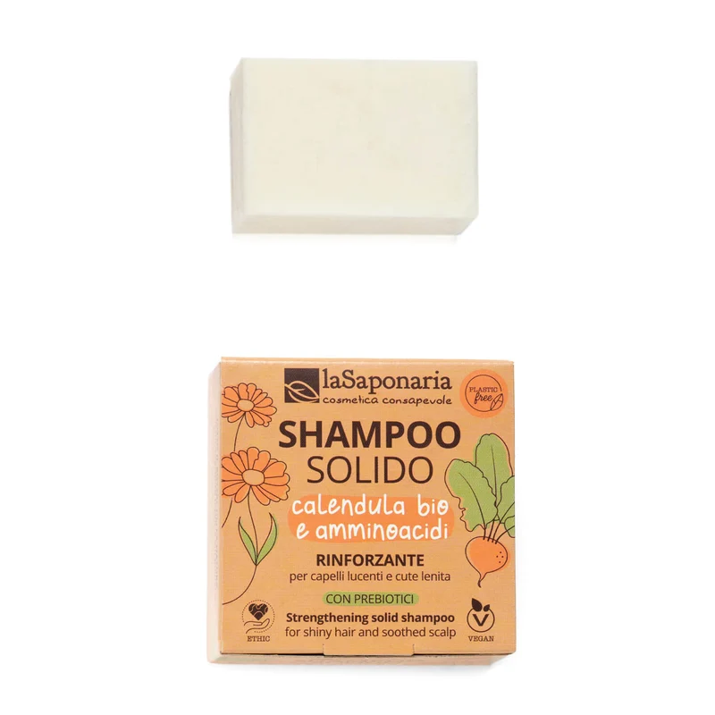 Shampoo solido bio rinforzante LA SAPONARIA