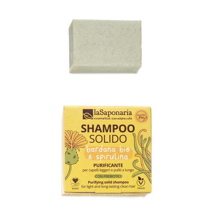 Shampoo solido bio purificante LA SAPONARIA