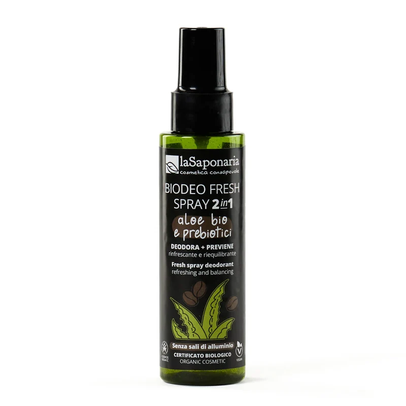 Biodeo fresh spray aloe prebiotici LA SAPONARIA